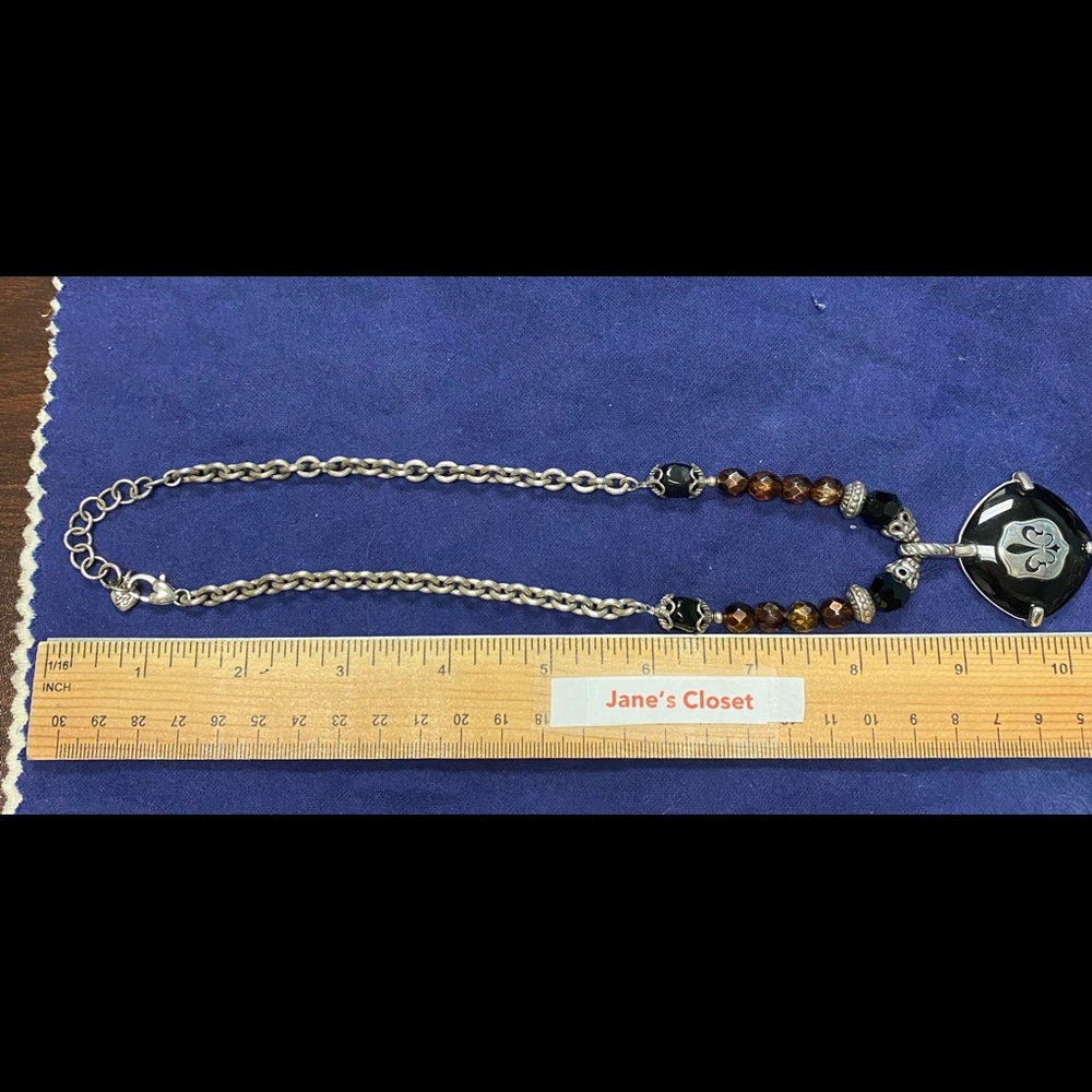 Black and brown Brighton Necklace